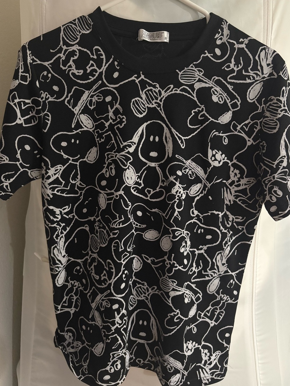Peanuts Black & White Character Tee